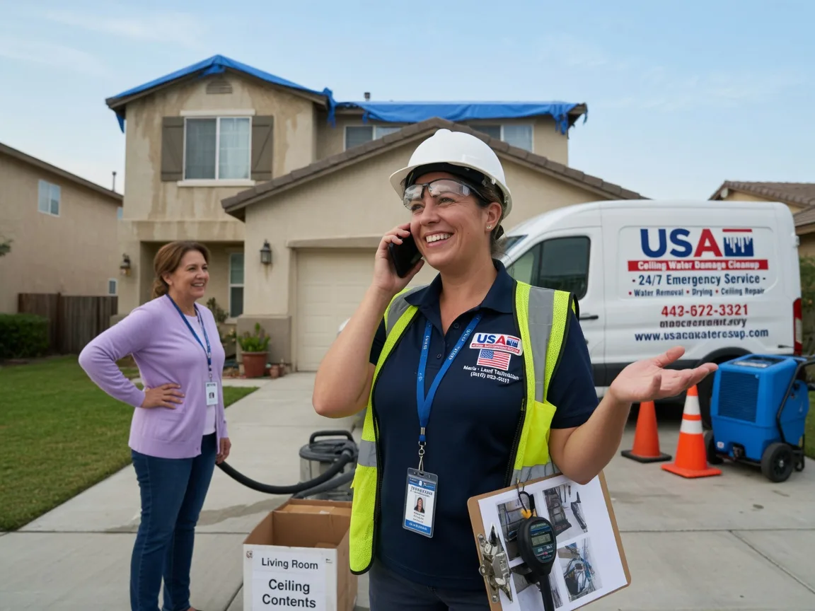Ceiling Water Damage Restoration Roberts, WI FAQs